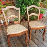 Chaises cannées