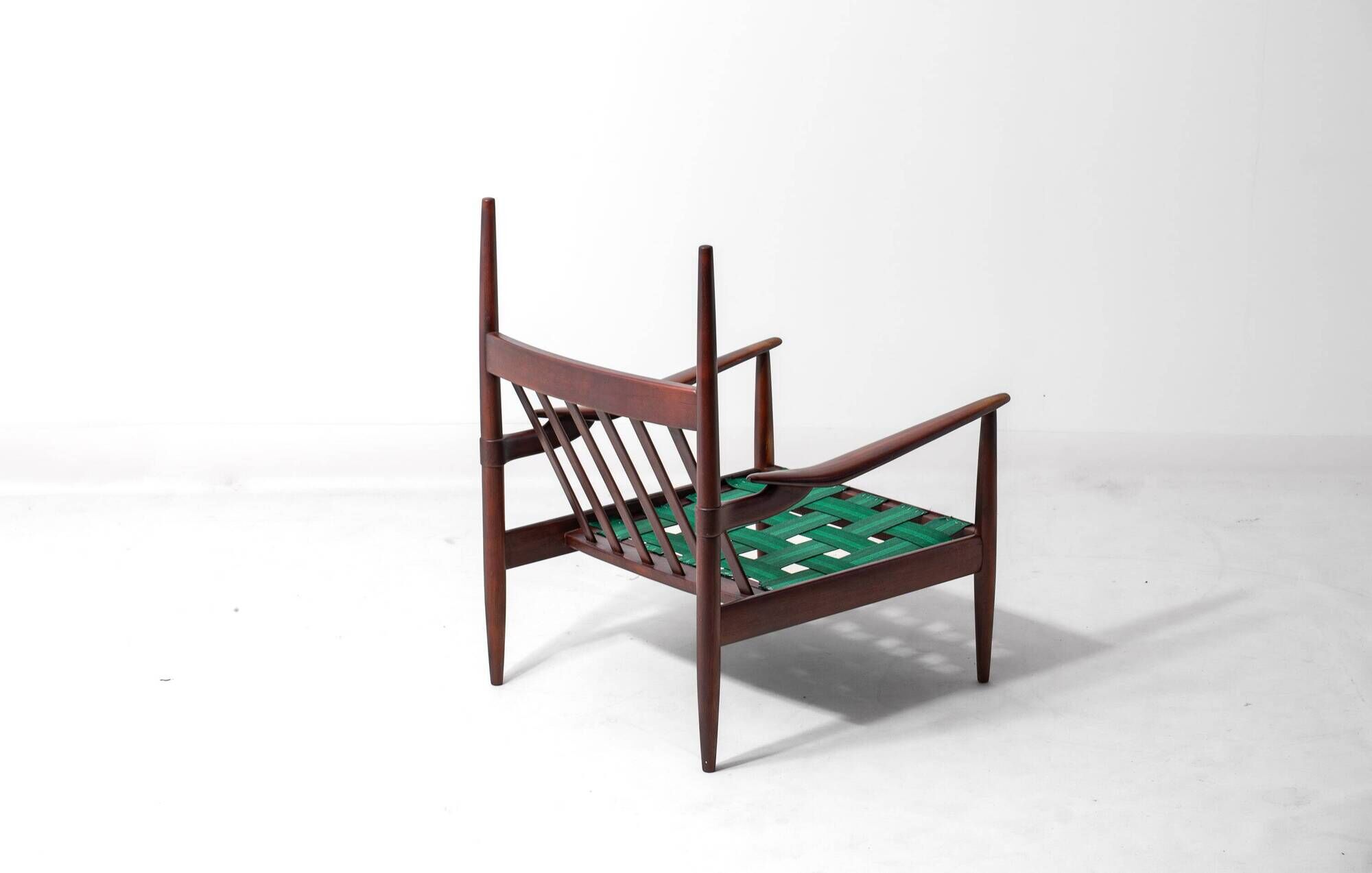 Fauteuil moutarde par BEKA, années 1960