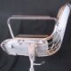 1980s Vintage Molteni and Consonni Metal & Leather Chairs - a Pair