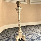 Patinated lamp foot