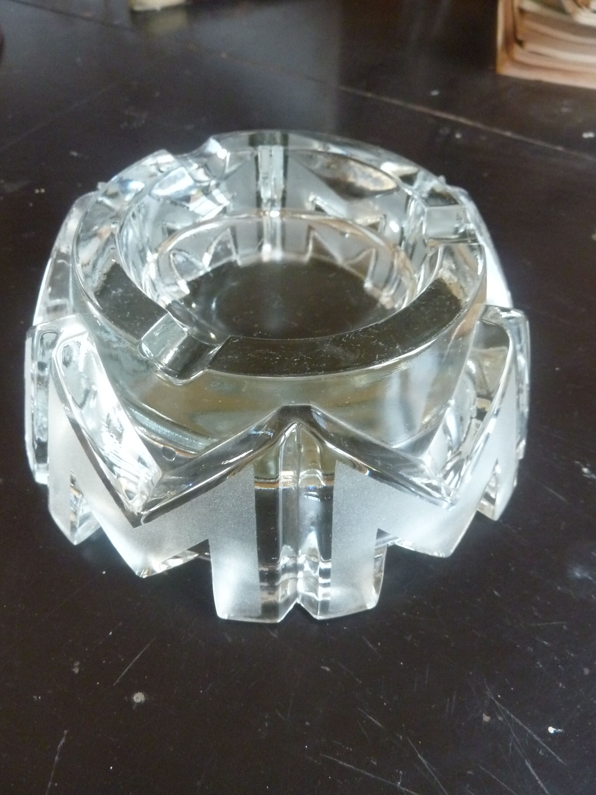 Baccarat ashtray