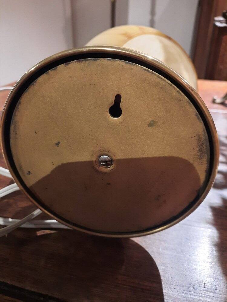 Bauhaus Brass Table Lamps, Germany, 1930s