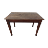 Old kitchen oak table