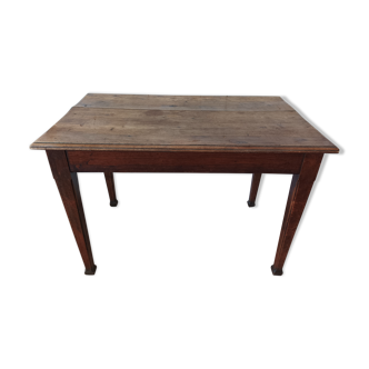 Old kitchen oak table