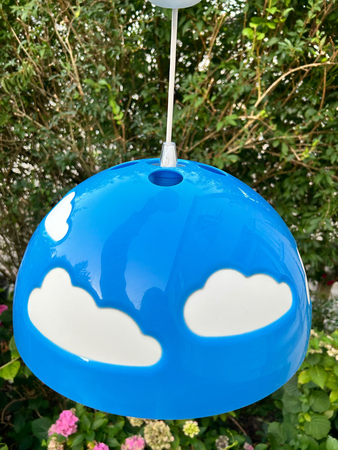Suspension Skojig IKEA blue cloud