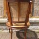 Fauteuil canné époque XIXe