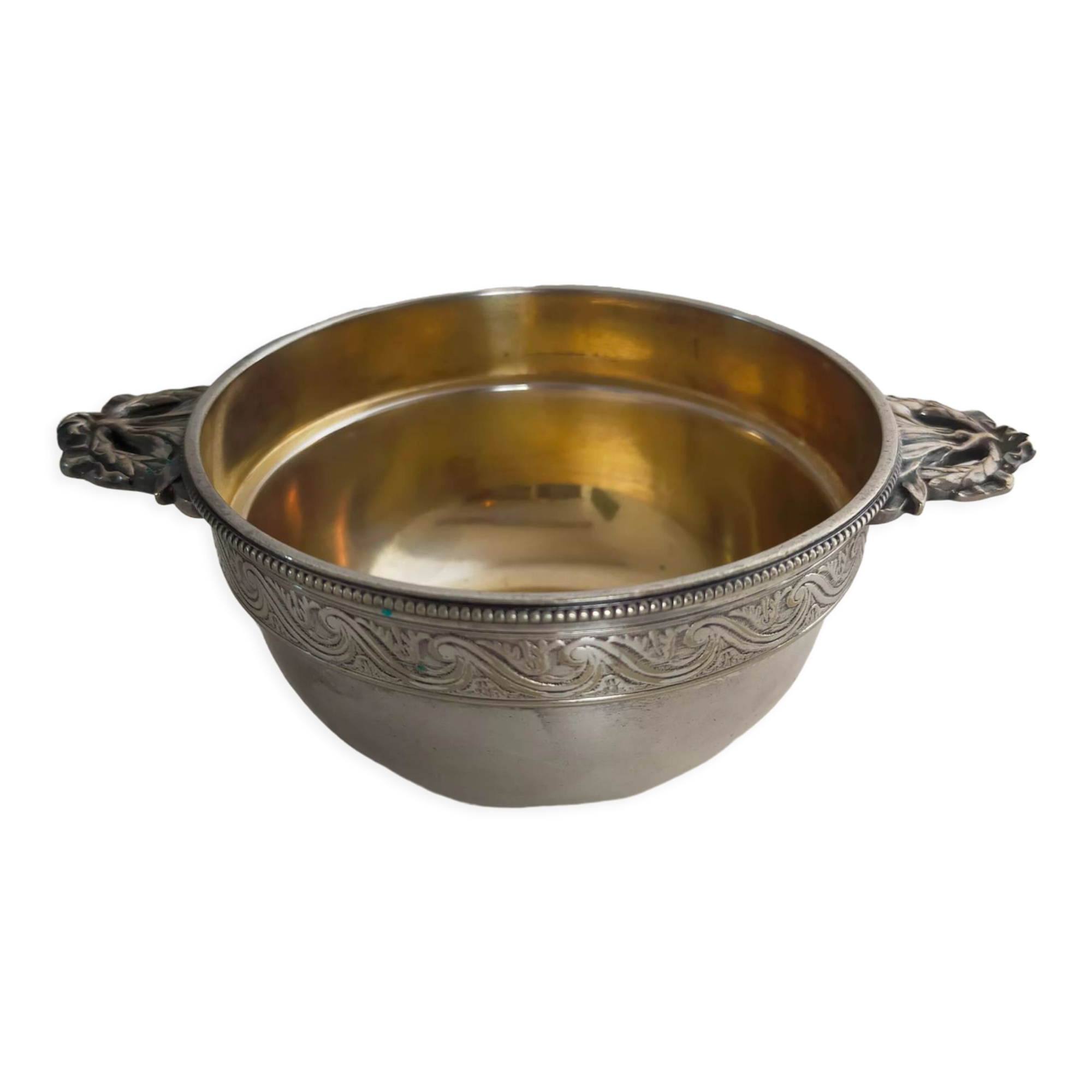 Christofle bowl in silver metal