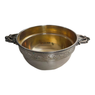 Christofle bowl in silver metal