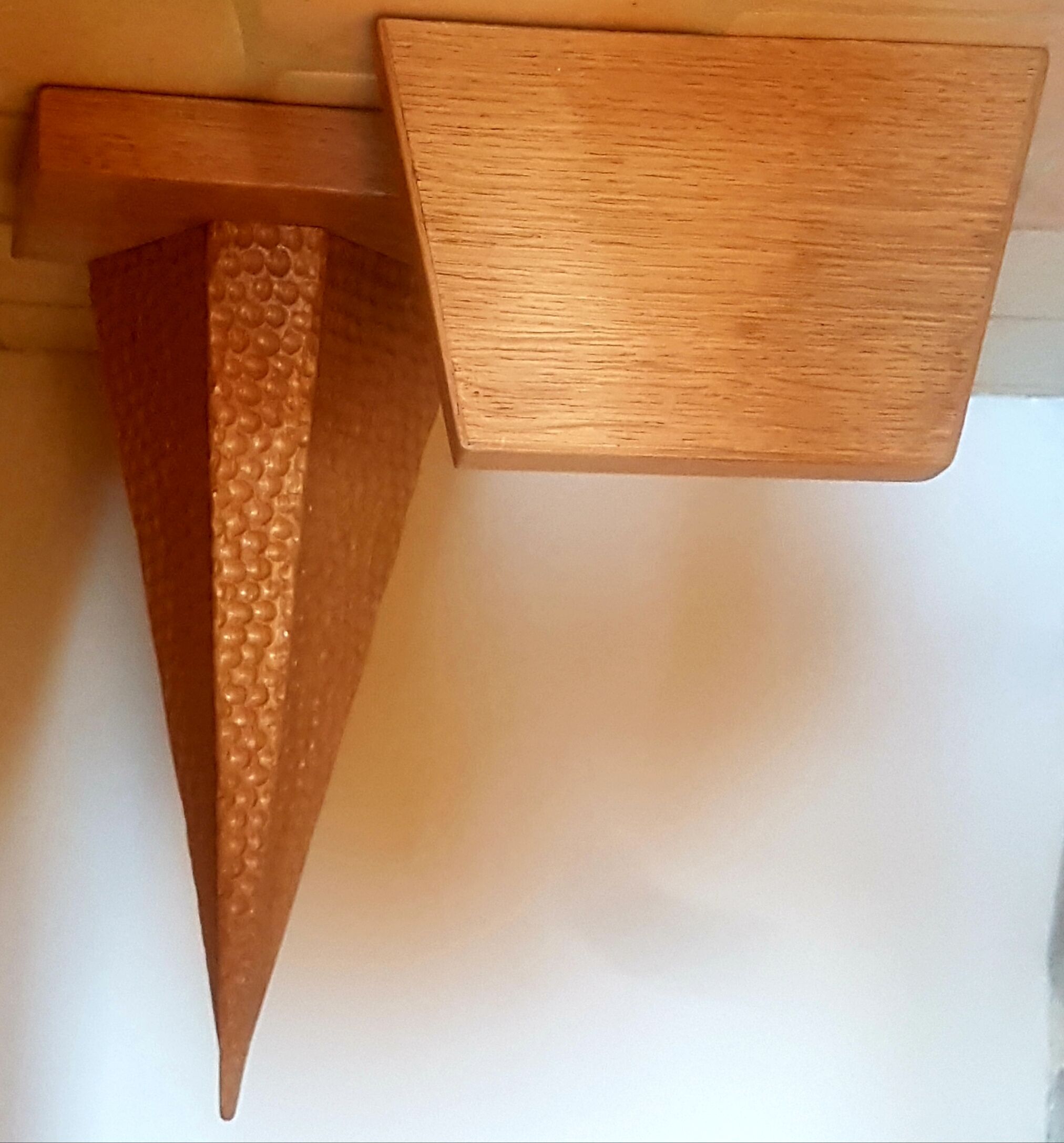 Wooden wall shelves 60s/70s