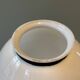 White opaline ball globe 23 cm