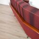 Rare Vintage Curved Teak Sofa 1950s / Deutschland Series Decor