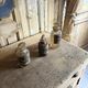 Magnificent Antique Oak Trade Counter with Numerous Drawers