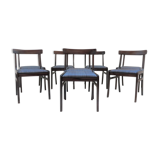 Series of 8 chairs Rundstedlung Ole Wanscher