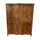 Regency-style wardrobe in walnut storage furniture 20th century