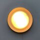Metal and glass ceiling light in mid-century style, 1960s.