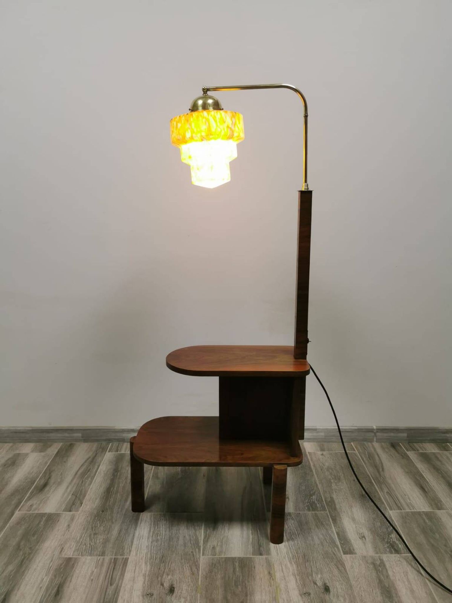 Art Deco Floor Lamp,attributed to Jindrich Halabala 1930s