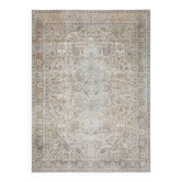 Tapis persan fait main en laine et coton orange des années 1970 275x390