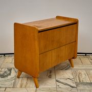 Armoire à literie vintage des années 1960, Tchécoslovaquie