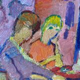 Bar scene by Henri Saada