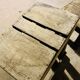 Lot de 2 tables basses rustic années 30