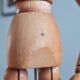 Articulated wooden mannequin