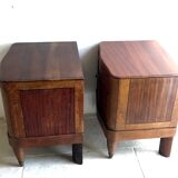 Art Deco bedside pair