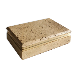 Travertine box, Cerri Nestore, 1970