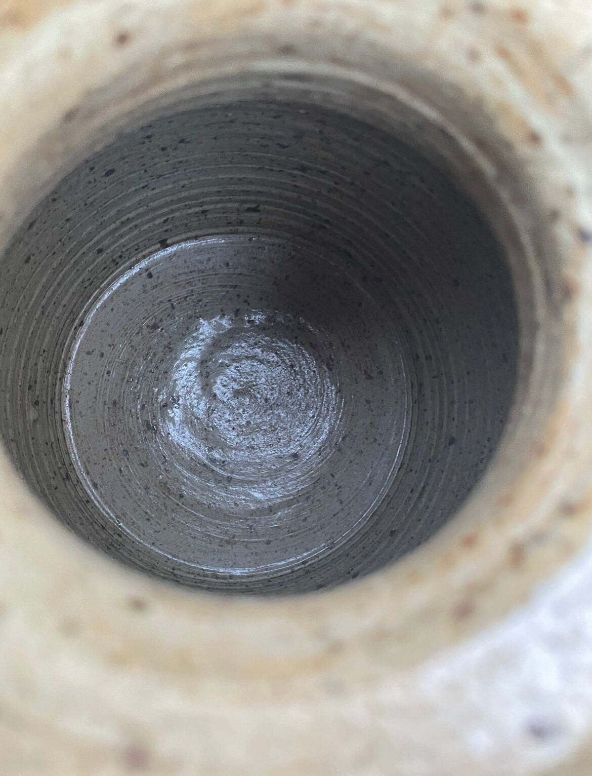 Stoneware pitcher by Pierre Digan