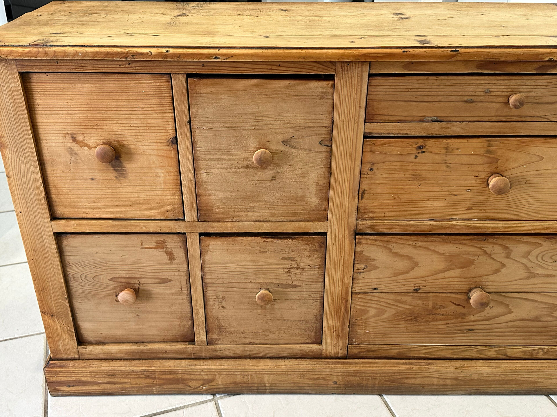 Vintage 1950s workshop sideboard