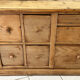 Vintage 1950s workshop sideboard