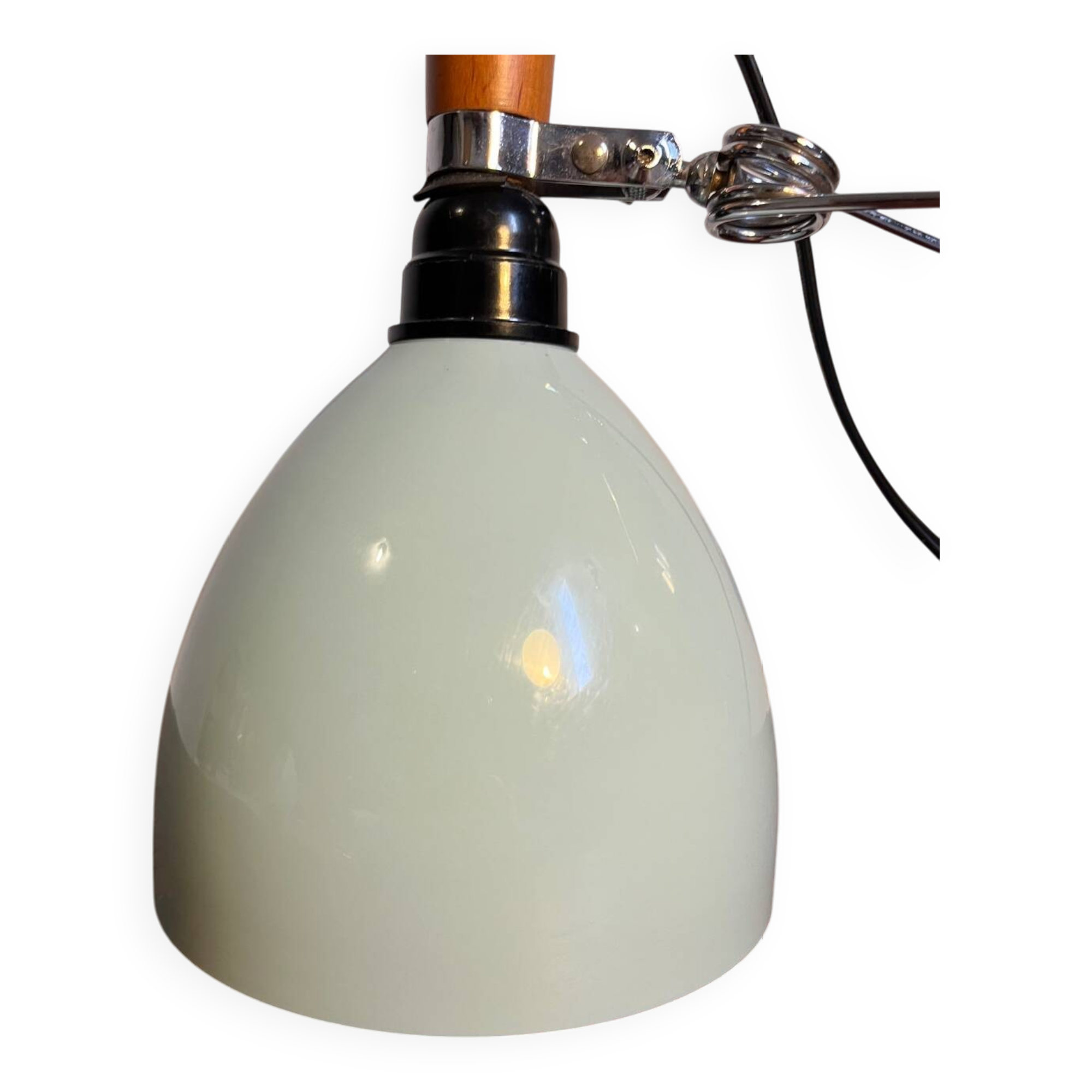 Lampe d’atelier orientable à pince