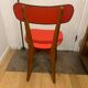 Set of 4 Vintage Compass Leg Chairs 70s