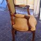 Fauteuil cabriolet style Louis XV