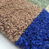 Moroccan berber boujaad carpet with colorful patterns 247x157cm