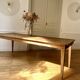 Farm table for 10/12 people.