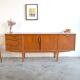 Vintage Scandinavian enfilade by Jentique – "wave" handles * 183 cm *