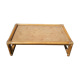 Cannage coffee table
