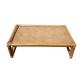 Cannage coffee table