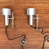 Mid-century FA2 wall sconces by Peter Nelson for Architectural Lighting Company, England, set of 2.