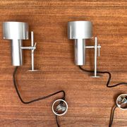 Mid-century FA2 wall sconces by Peter Nelson for Architectural Lighting Company, England, set of 2.
