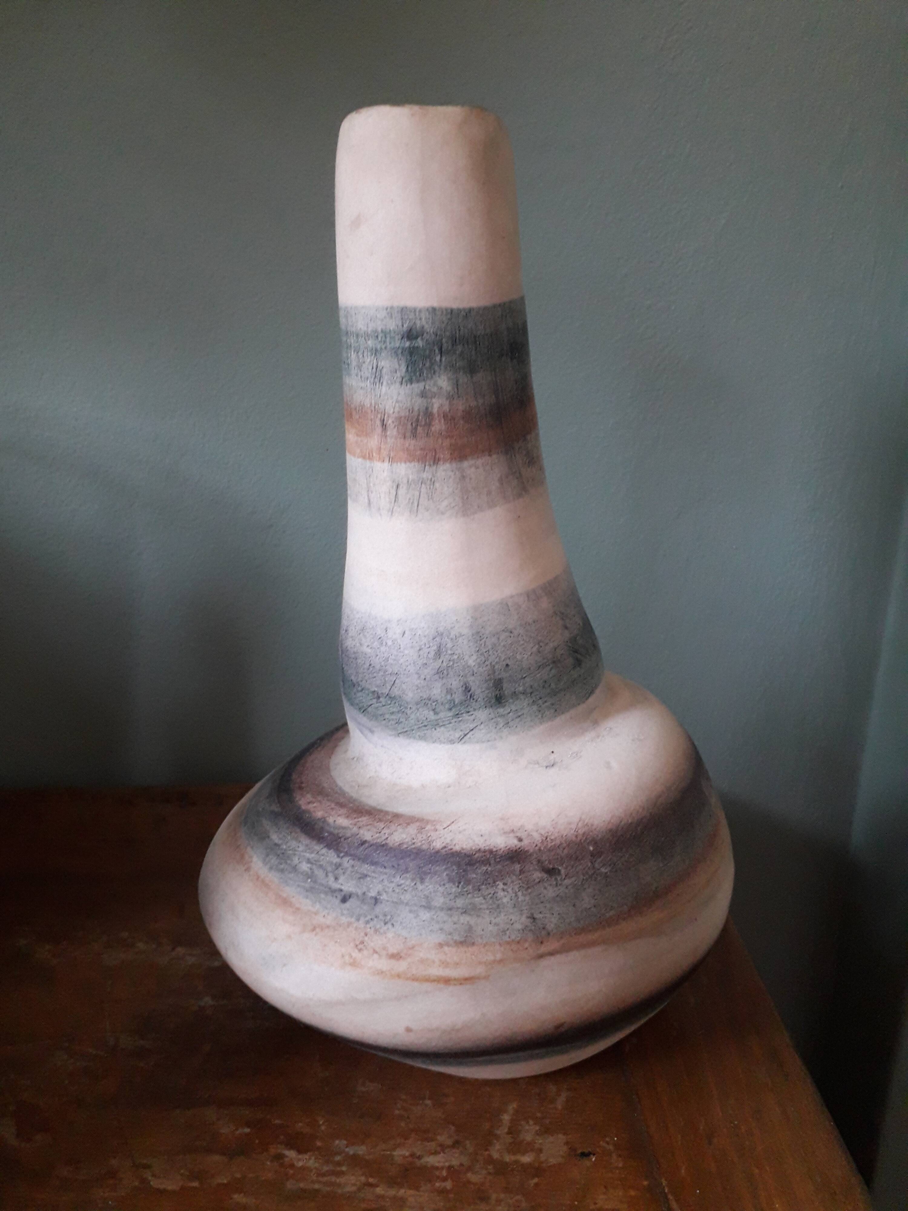 Vase vintage de forme organique très original