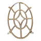 Vintage aluminium trivet