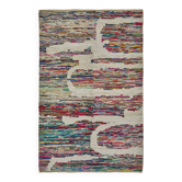 Handwoven Turkish Recycled Boho Rug 210 cm x 322 cm