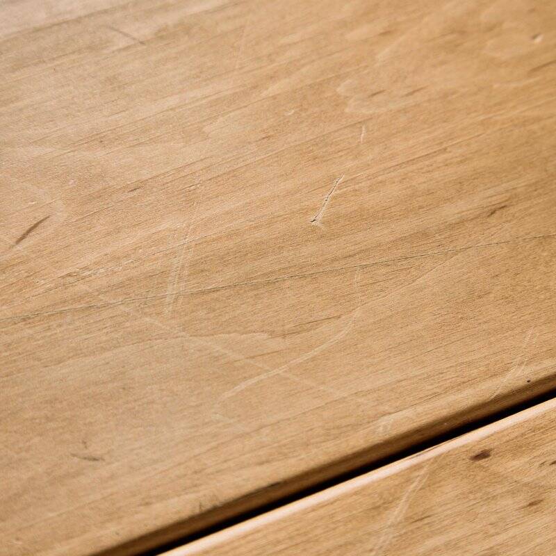 Alder Wood Dining Table from Vamdrup Stolefabrik, 1960s
