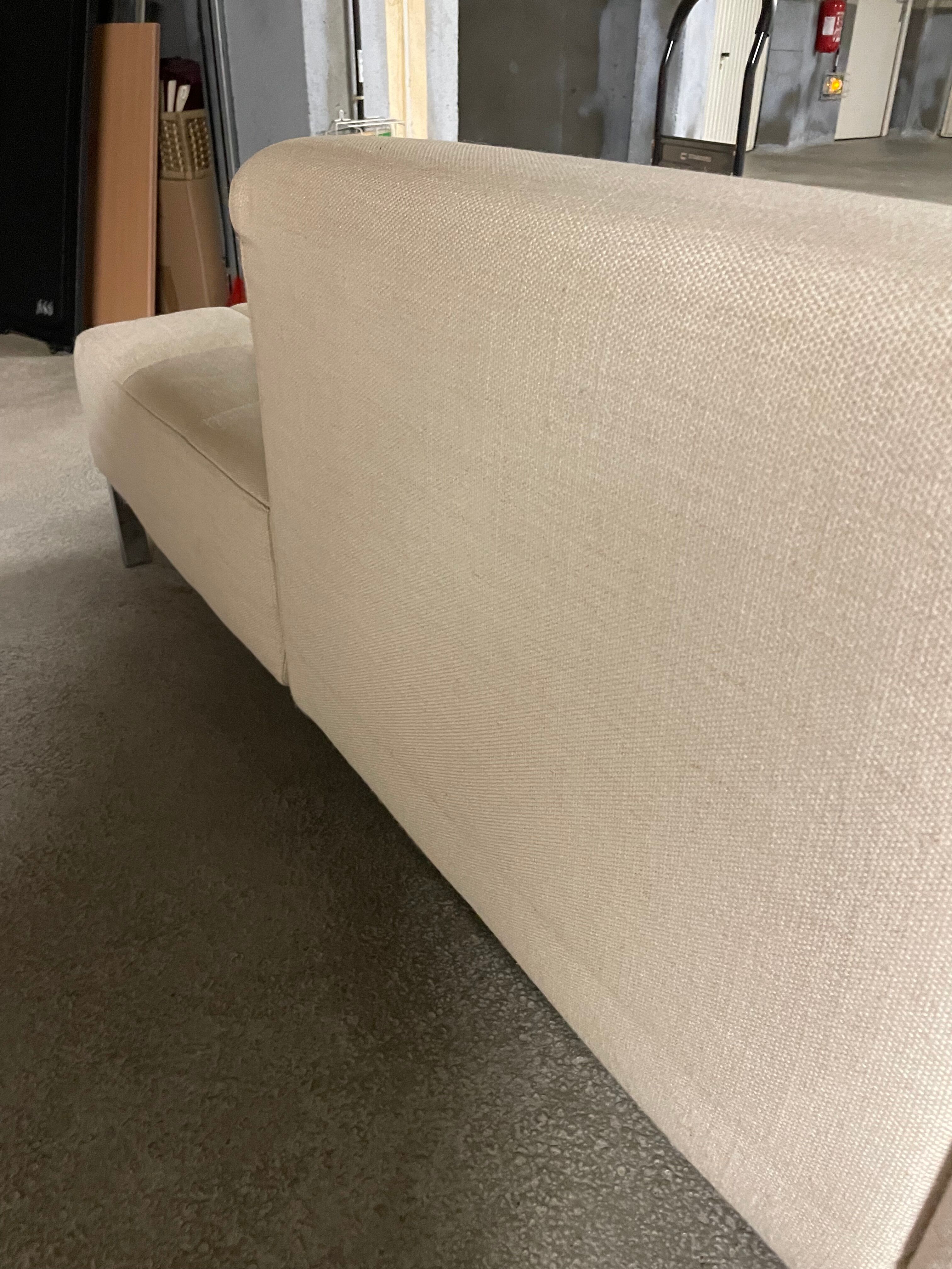 Sofa meridian Zanotti cream gray