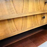Shoes cabinet with metal frame