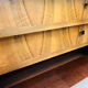 Shoes cabinet with metal frame