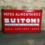 Enamelled plate BUITONI