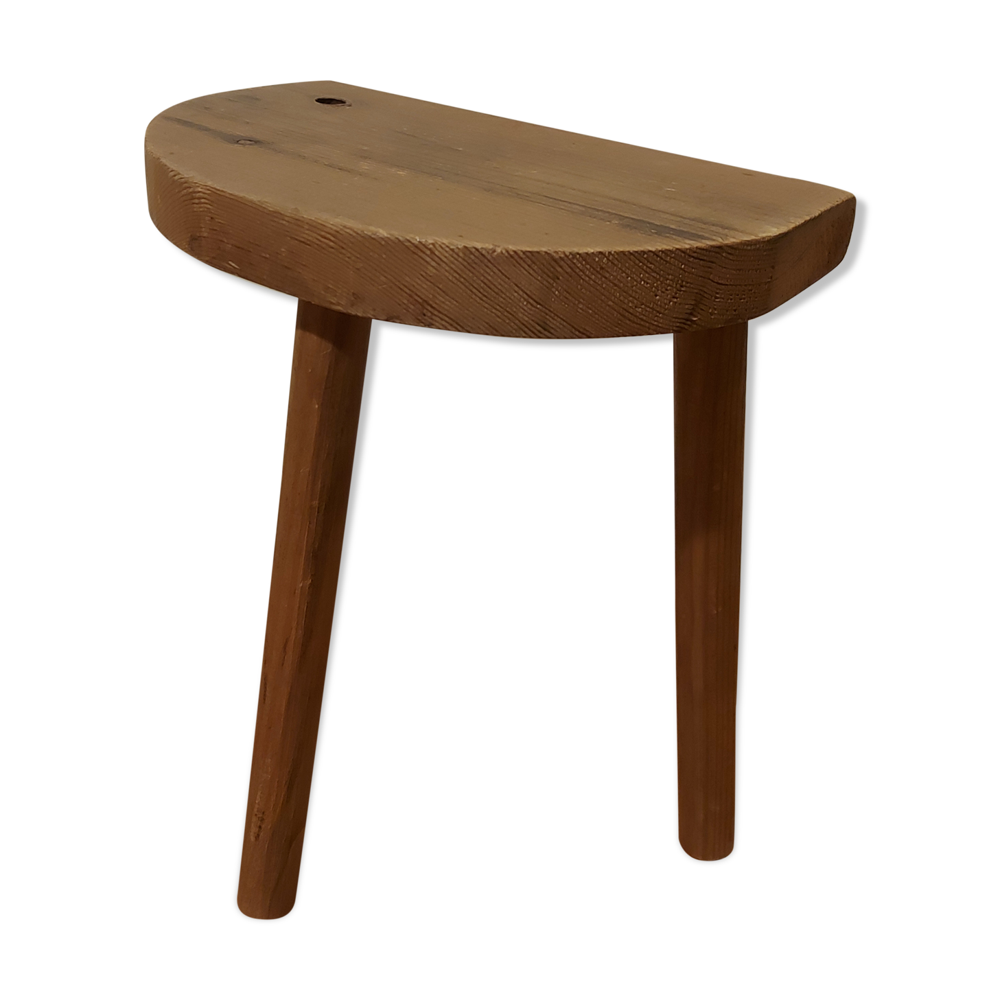 Vintage tripod wooden stool