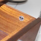 Design Wood Chest of Drawers, Ennio Fazzoli for MIM Roma , Italy 1960s